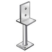 T Blade Stirrup 450 x 90 HDG